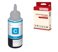 4 bouteille compatible pour EPSON 106 Photo Black 70ml avec EcoTank ET-7700 EcoTank ET-7750 EcoTank