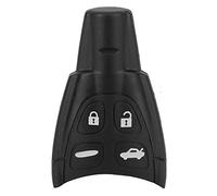 4 Boutons Voiture, Accessoires de Remplacement Fit Saab 93 clé Key Case Shell pour Saab 95