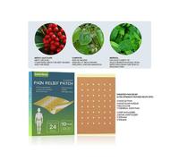 4 box Body Pain Relief Patches Elastic Fabric Safe Herbal Ingredient for Cervical Spondylosis Arthritis