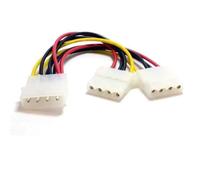 4 broches à 2 voies IDE Molex PSU Alimentation Y Splitter Cable (15cm) - luckyrain1907156
