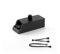 4 broches pour contrôleur de vitesse de ventilateur PWM avec affichage LED et circuit Boost DC 5 V à 12 V adapté pour gérer plusieurs ventilateurs dans les routeurs et les configurations de