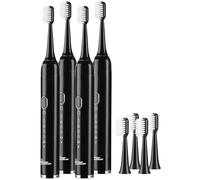 4 brosses à dents électriques soniques rechargeables SZB-300 avec 5 modes [newgen medicals]