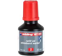 [4-BT30002] edding Flacon 30ml Recharge D'encre Rouge BT 30 pour Marqueur Tab...