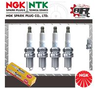 4 Bujías Marca NGK Originales Cartouche Recharge BP7ES N. Dé Stock 2412 Precio