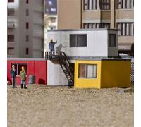 4 cabanes de chantier modulables-HO-1/87-KIBRI 38627