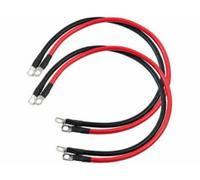 4 câbles de batterie avec œillets - 50 cm / 16 mm² Revolt