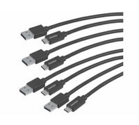 4 câbles USB 3.0 type A vers type C - 1 m Auvisio