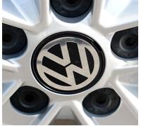 4 Caches Moyeux Vw Volkswagen - Centres De Roues - 55mm