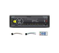 4 Canaux 45W Autoradio Voiture Lecteur MP3 Multifonction Enfichable U Disque Autoradio avec Fonction Multicolore pour Voiture