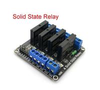 4 canaux 5V Module de relais cc à semi-conducteurs relais de G3MB-202P de bas niveau SSR AVR DSP pour kit de bricolage Arduino