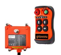 4 canaux boutons 380V AC Télécommande sans fil pour pont roulant grue pour industriel Treuil électrique Treuil Remorque à benne basculante radio Emetteur et récepteur