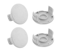 4 Capuchons de Bobine de Rechange AC14HCA pour Tondeuse Ryobi, Pièces Rechange Compatibles avec les Débroussailleuses Ryobi One+ 18V 24V 40V