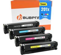 4 Cartouche De Toner Compatible Pour Hp Cf400X Cf401X Cf402X Cf403X 201A 201X Pour Color Laserjet Mfp M277Dw M277N M270 M252Dw M252N M274Dn M274N Multipack[Marque1975]