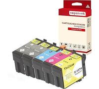 4 Cartouche d'encre pour EPSON T1571 T1572 T1573 T1574 Multi-couleurs 29,5 ml