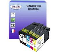 4 Cartouches compatibles avec Canon Maxify MB2750, MB2755 remplace Canon PGI-1500 XL -