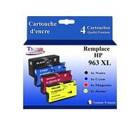 4 Cartouches compatibles avec HP 963XL pour HP OfficeJet Pro 9010, 9010e -
