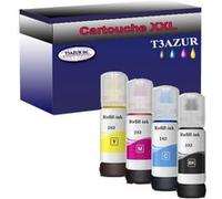 4 Cartouches Compatiblespour Epson EcoTank ET L3150, L3151 remplace Epson 103 - T3AZUR G