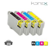 4 CARTOUCHES D'ENCRE ASSORTIES COMPATIBLE T2991 BK XL - T2994 Y XL AVEC IMPRIMANTE EPSON XP332