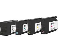 4 Cartouches d'encre compatibles pour HP OfficeJet Pro 7740 8210 8218 8710 8715 8716 8718 8719 8720 8725 8728 8730 8740 - Remplacement pour HP 953XL L0S70AE F6U16AE F6U17AE F6U18AE