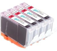 4 Cartouches d'encre Magenta pour remplacer Canon CLI-8M Compatible/Non-OEM pour imprimantes PIXMA, Haute capacité