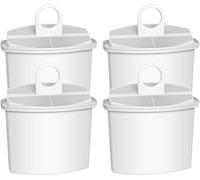 4 cartouches filtrantes KWF2 certifiées TÜV SÜD, compatibles avec la cafetière Braun KWF2, Braun KF560, KF130, KF140, KF550, KF570