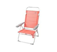 4 Chaises Pliante Aktive Flamingo Corail 48 x 99 x 57 cm (