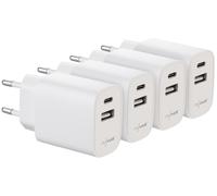 4 chargeurs secteur USB-A/USB-C 17 W [revolt]