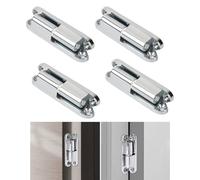 4 Charnières Porte Placard, Paumelle Ruban Rénovation Amovible Set