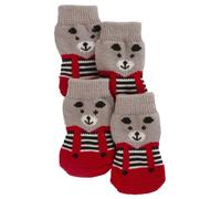 4 Chaussettes pour chien Bruno 3.5 x 9 cm-kerbl 3,000000