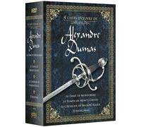 4 Chefs-D'oeuvre De Alexandre Dumas : La Dame De Monsoreau + Le Comte De Monte-Cristo + Le Chevalier De Maison Rouge + D'artagnan - Pack