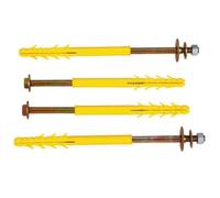 4 Chevilles fixation de chauffe-eau spécial plaque de platre + polystyrène 240 mm 300518 ING Fixation