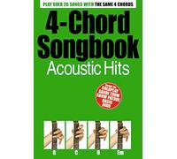 4-Chord Songbook Acoustic Hits. Solo pour Chant.