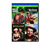 4 Classic John Wayne Westerns : (Rooster Cogburn / The War Wagon / The Spoilers (1942) / Shepherd of the Hills)