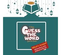 4 clues Guess the Word from the Quran: 100 Quran Word Guessing Game | Islamic Puzzle & Activity Book for Kids, Teens, and Adults