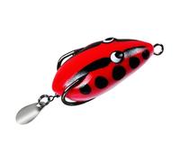 4 cm Grenouilles Simulées Leurre de Pêche avec Crochet PVC Souple Crankbait Tackle Cracks Appât Poisson Deux combats