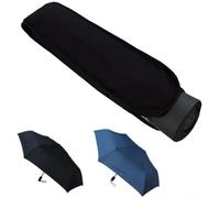 4 CM PLAT - Parapluie Pliant Compact Mini Solide Femme Homme Petit Leger | Pliable - Resistant au Vent Automatique - Robuste - Fibre de Verre