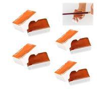 4 Colophane, Colophane Violon Violoncelle Naturelle Transparente Faible Poussière Rosin pour Violon Colophane Universelles pour Instruments de Musique (Set D)