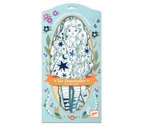 4 coloriages mode Angèle & ses amies Djeco