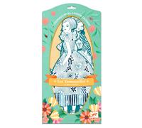 4 coloriages mode Rebekka & ses amies Djeco