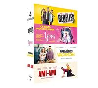 4 comédies - Coffret : Ami-ami + Rebelles + Premières vacances + Yves