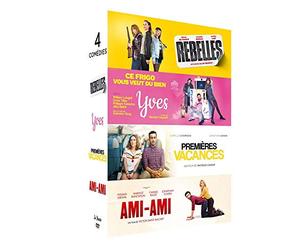 4 comédies - Coffret : Ami-ami + Rebelles + Premières vacances + Yves