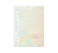 4 Compartment Plush Photo Album with Cartoon Plush Embroidery Cover Plastic Pages Design for Collectible Cards Storage Embroidery Cartoon Plusher Photo Album