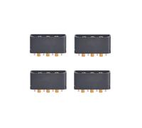 4 Connecteurs Mâles Plaqués Or pour Alimentation de Batterie D'Avion RC ICM150S17PB 20A (Pièces de Connexion DIY)