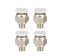 4 connecteurs rapides à insertion for tubes d'imprimante 3D PC4-M6/M10 CR-10(White PC4-M6 4pcs)