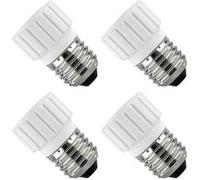 Lunartec 4 convertisseurs de Douilles - Culot E27 vers Ampoule GU10