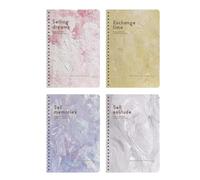 4 copies - La page intérieure de la bobine est épaisse et facile à déchirer. Papeterie de classe de cet étudiant - Bobine A5/propylène