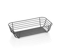4 corbeilles de buffet GN nid en acier, 1/3, hauteur 8 cm, métal, revêtu par pulvérisation