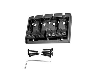 4 cordes Hardtail Bridge ponts de basse selles 4 selle Hardtail alliage cordier basse électrique pont pièces de rechange ensemble d ' assemblage