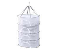 4 Couches Sèche Herbes à Suspendre, Pliable Filet de Séchage Suspendu, Filet de Séchage pour Plantes, Séchoir à Herbes et à Fleurs pour Plantes, Viande, Fleurs, Grain de Café, Thé