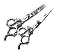4 Couleur professionnel Ciseaux de coiffure japonais fait à la main Ciseaux de coiffure 5,5 pouces et 6 pouces